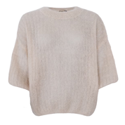 BlackColour - Bjoerk S/S Jumper Latte