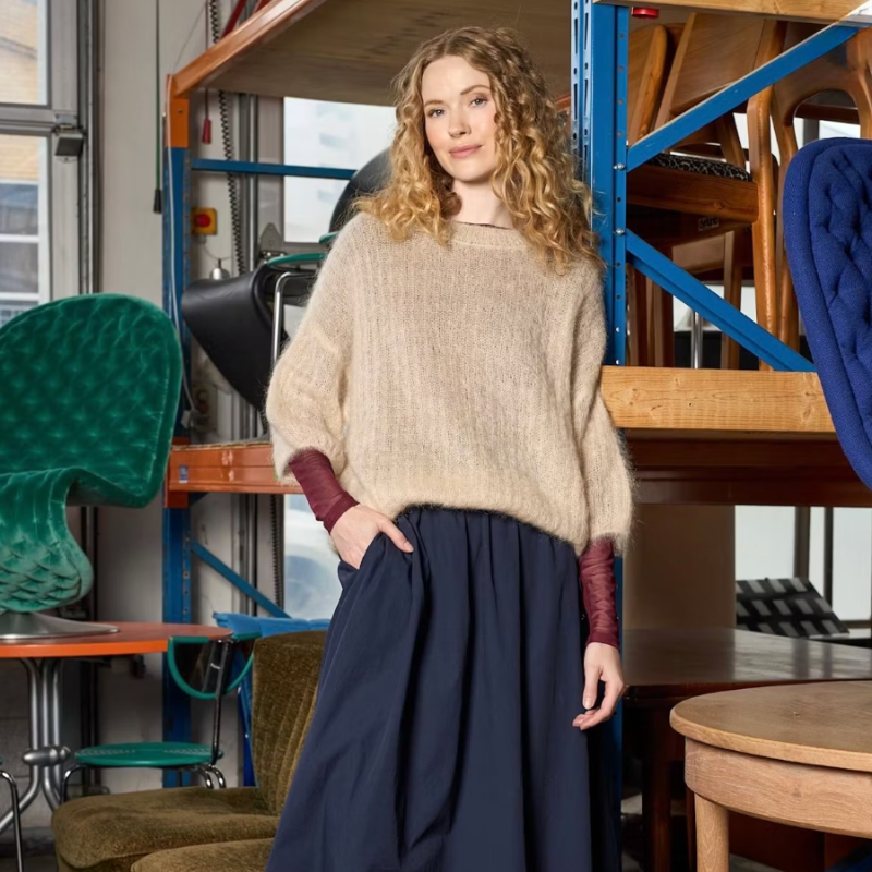BlackColour - Bjoerk S/S Jumper Latte