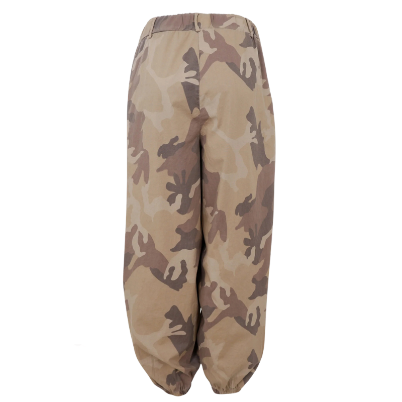 BlackColour - Ally Ballon Pant Brown Camoflage