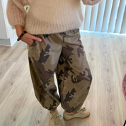 BlackColour - Ally Ballon Pant Brown Camoflage