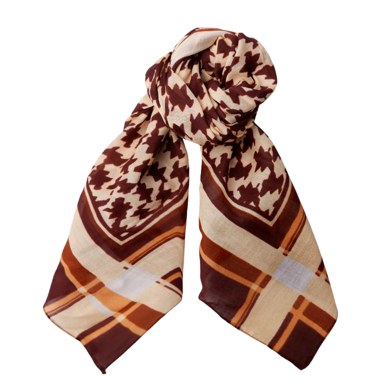 BlackColour - Willa Mini Scarf Espresso