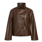 Object - Serra Short Jacket Shaved Chocolate