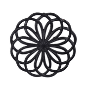 Strömshaga - Grytunderlägg Blomma Svart