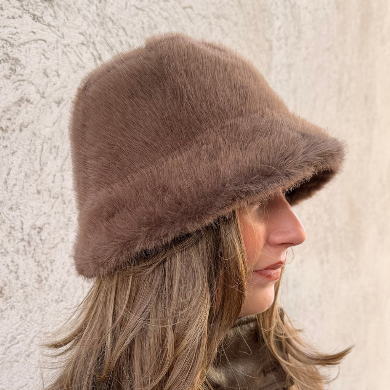 Black Colour - Soft Bucket Hat Espresso