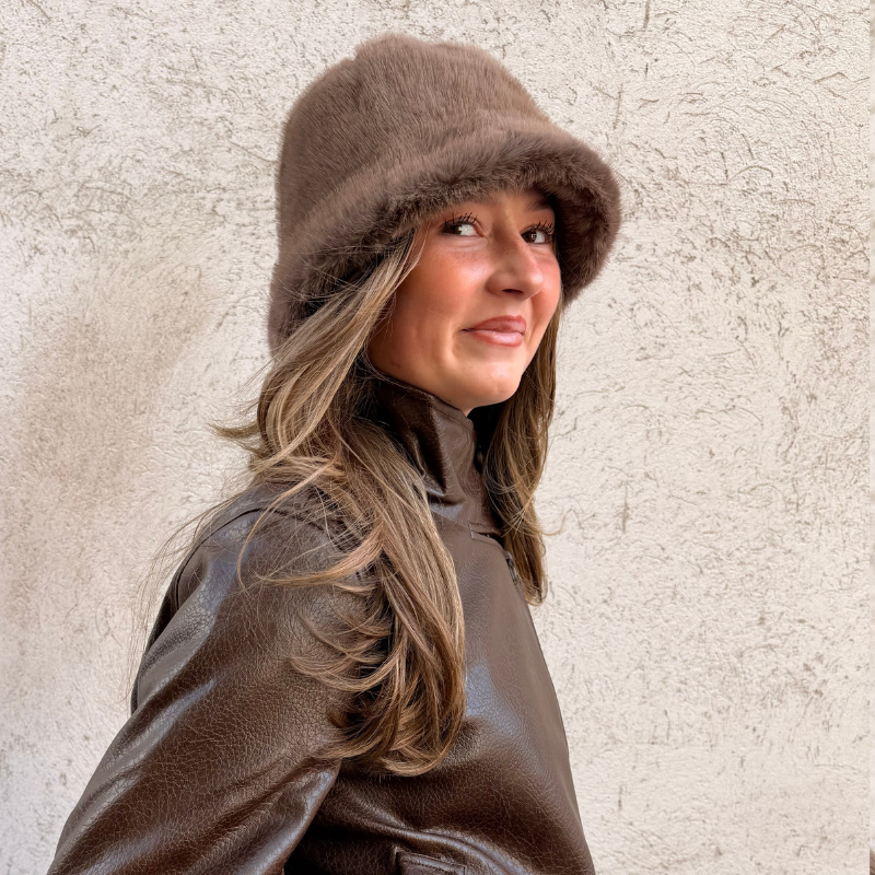 Black Colour - Soft Bucket Hat Espresso