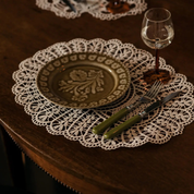 Olsson & Jensen Rose – Mossgrön tallrik, Ø 21 cm
