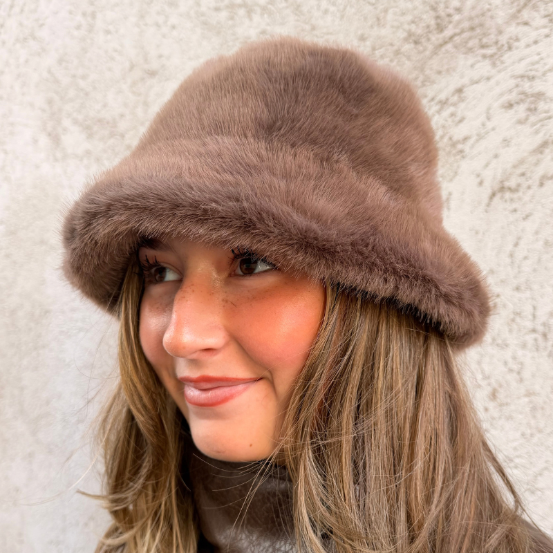Black Colour - Soft Bucket Hat Espresso