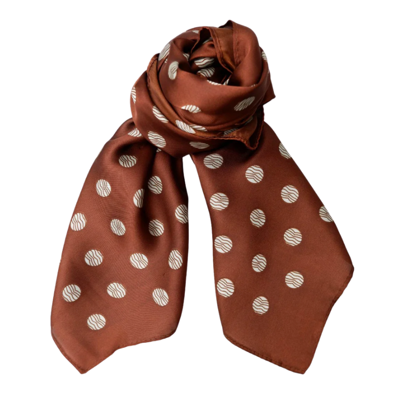 BlackColour-Glace Mini Skarf, mocca