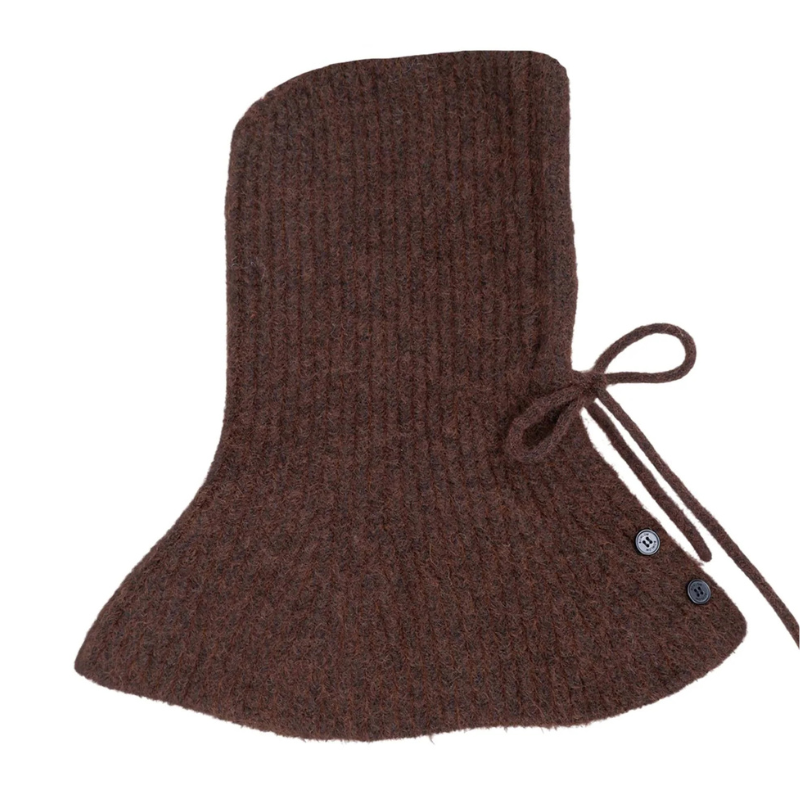 Black Colour - Balaclava Hat Coffee