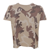 Black Colour - Zelda S/S T-shirt Brown/Camoflage