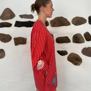 Wauw - Ulrikke Tunic Dress, light pink red