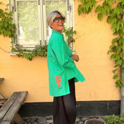Wauw - Luna shirt Lobster, green