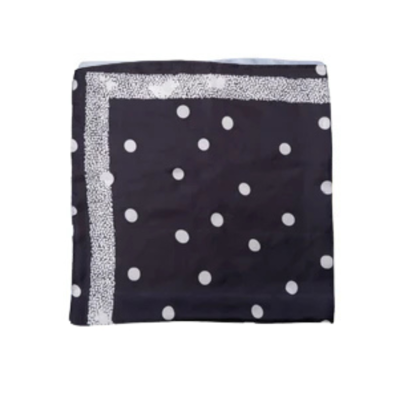 BlackColour-Jaylin Mini Scarf, black