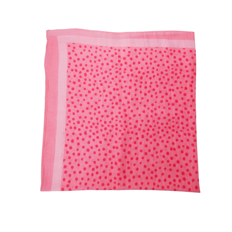 BlackColour-Vivica Mini Skarf, pink