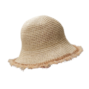 BlackColour-Pilar Straw Hat, natural