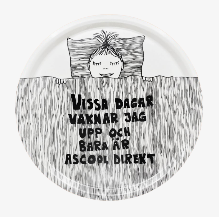 Bricka -  Rund Vissa Dagar
