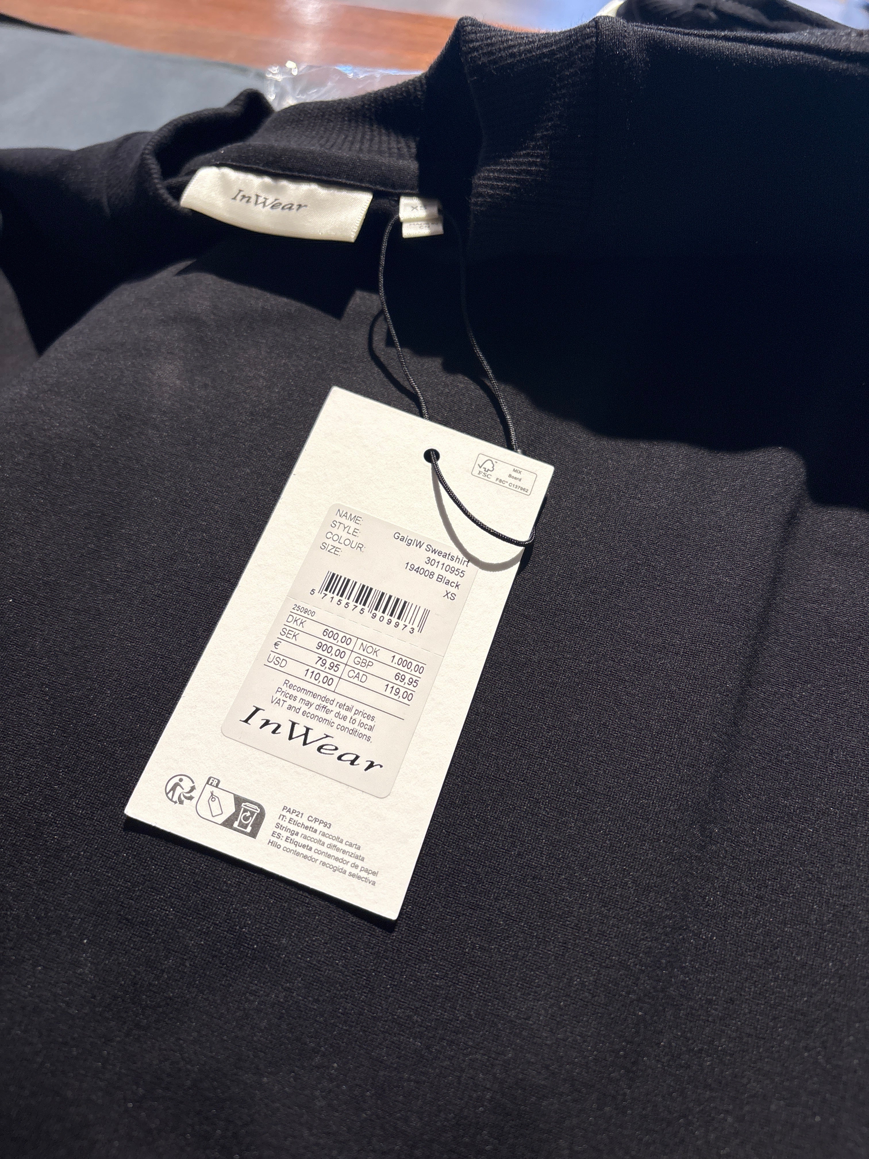 InWear - GaigIW Sweatshirt XS