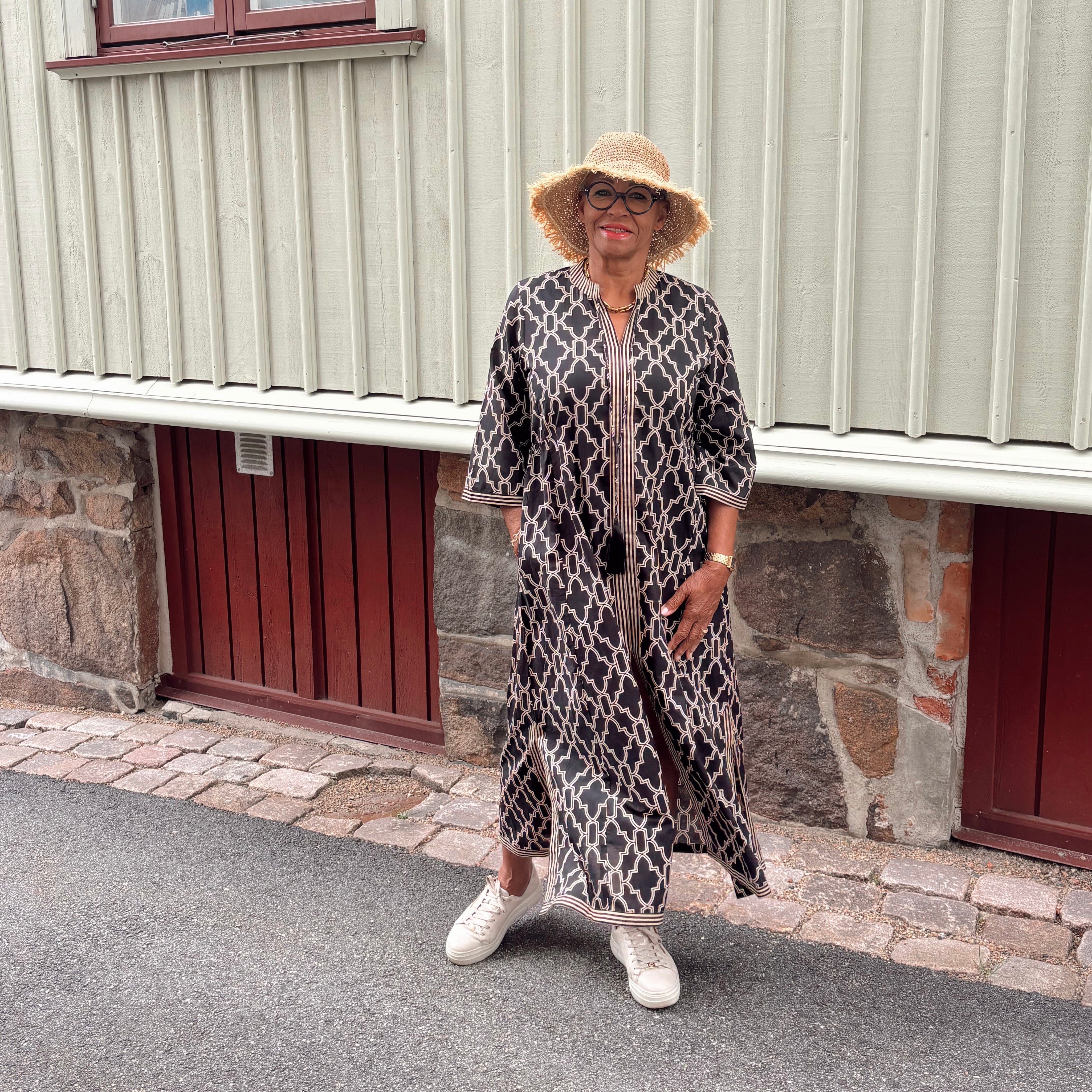 Wauw - Tabita Dress Black&Beige
