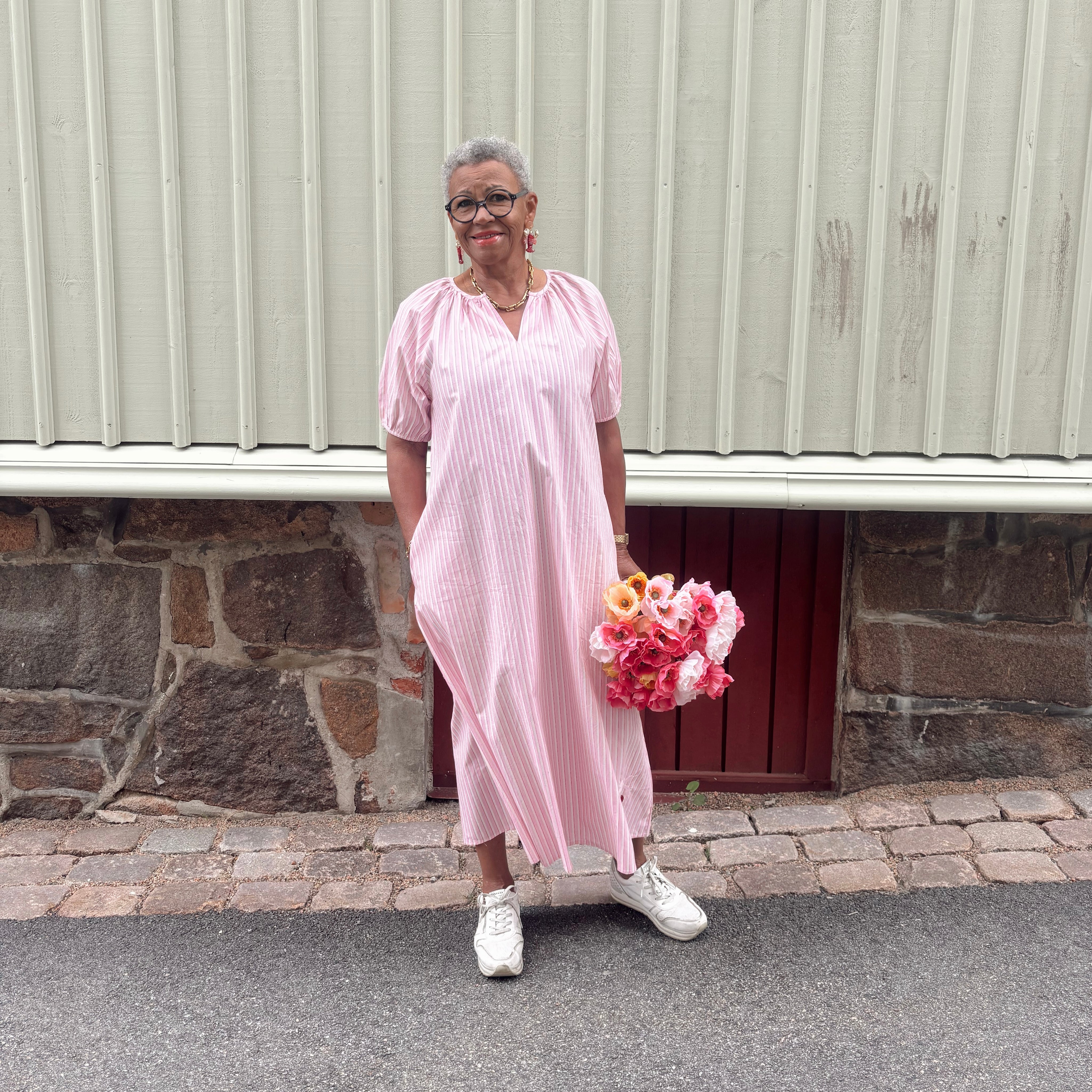 Wauw - Cherry Dress Light Pink