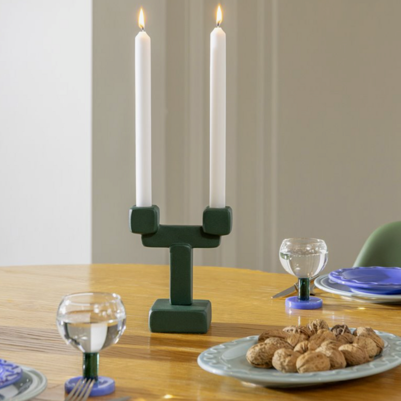 &Klevering - Glas Cantine Blå 2-pack