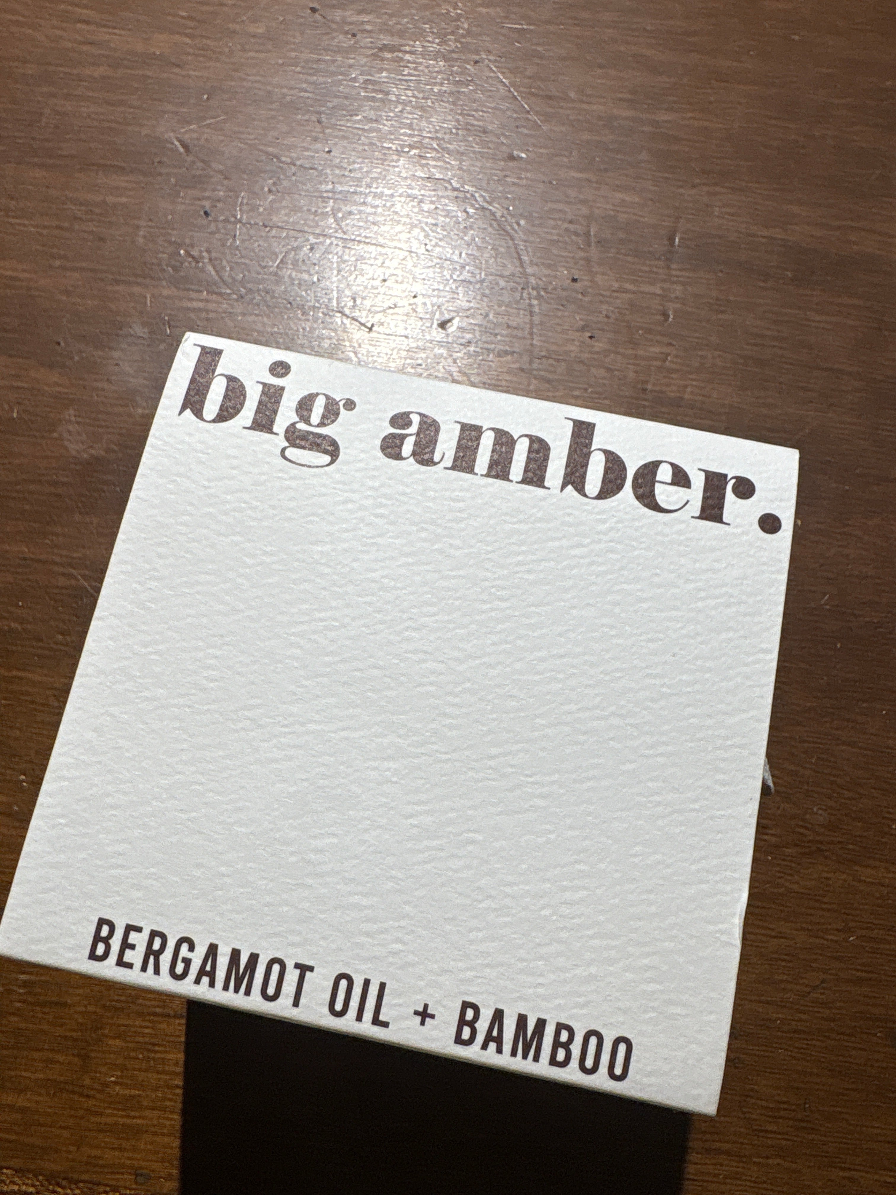 WXY - Big Amber