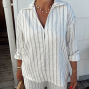 MinouMinou - Hot The Hay Shirt Ecru