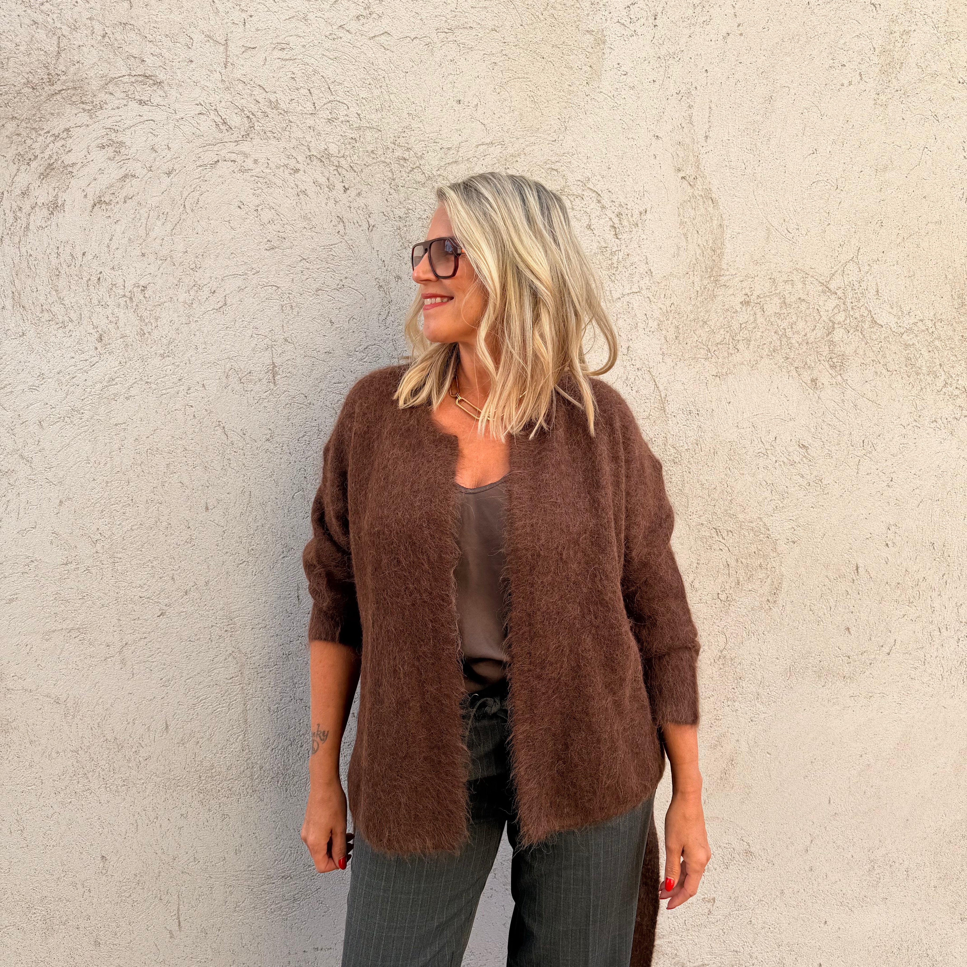 InWear - Pello Cardigan Chocolate Brown