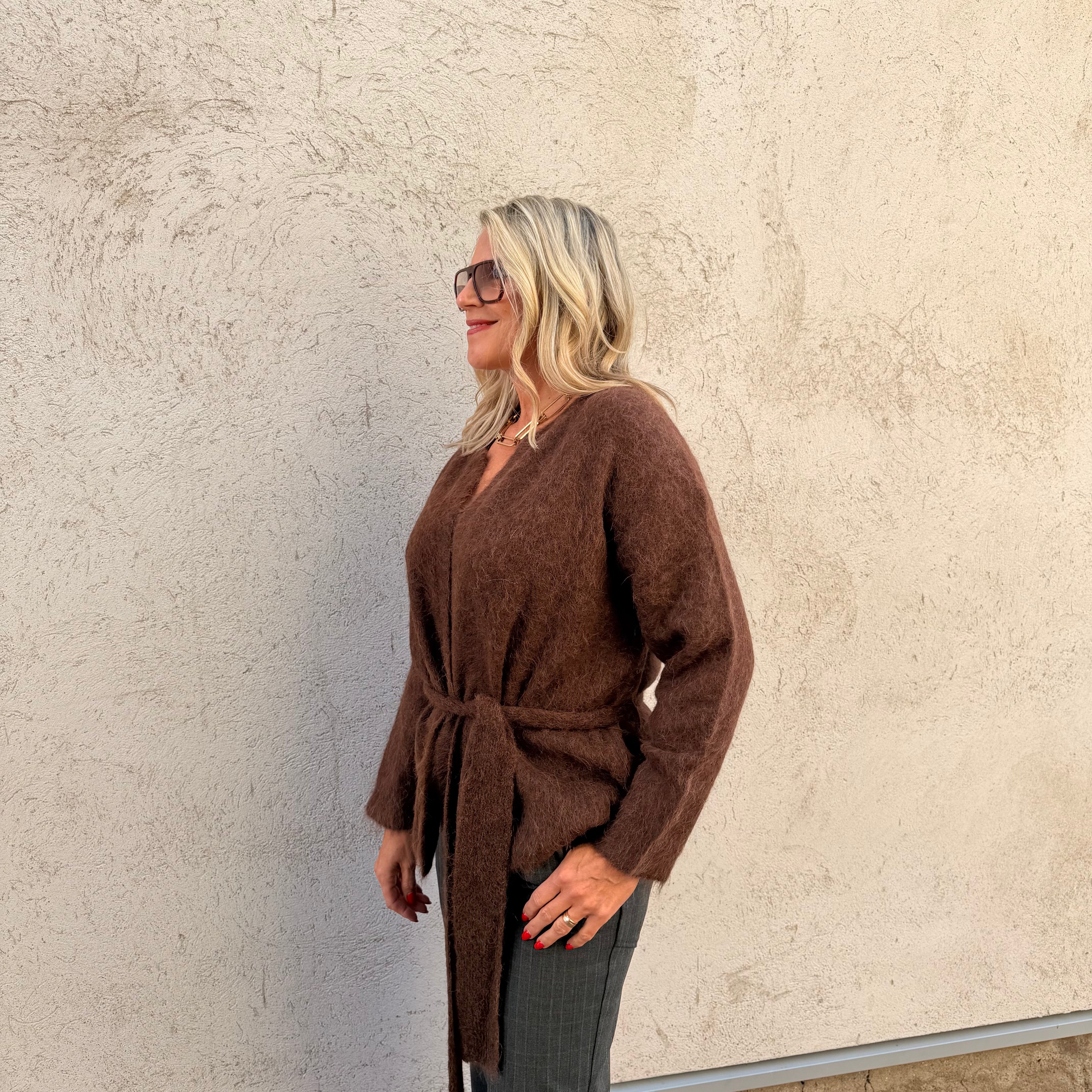 InWear - Pello Cardigan Chocolate Brown