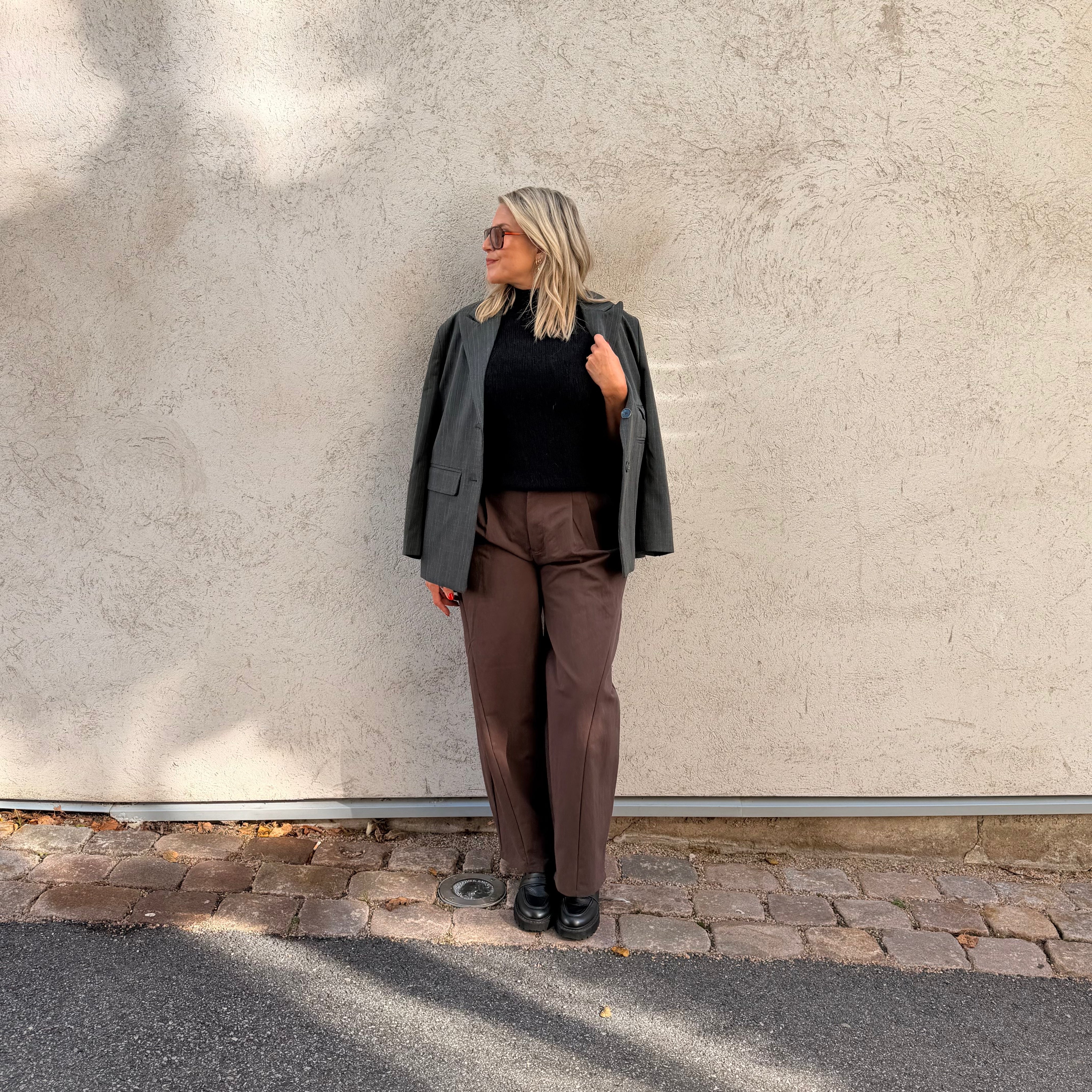 Object - Tanya M/W Barrel Pant Seal Brown