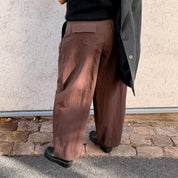 Object - Tanya M/W Barrel Pant Seal Brown
