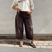 Not Allowed Lotte Pants – Bomullsbyxor Dam Brun