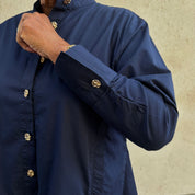 Gaspar Express - Goa Logo Shirt Dark Blue