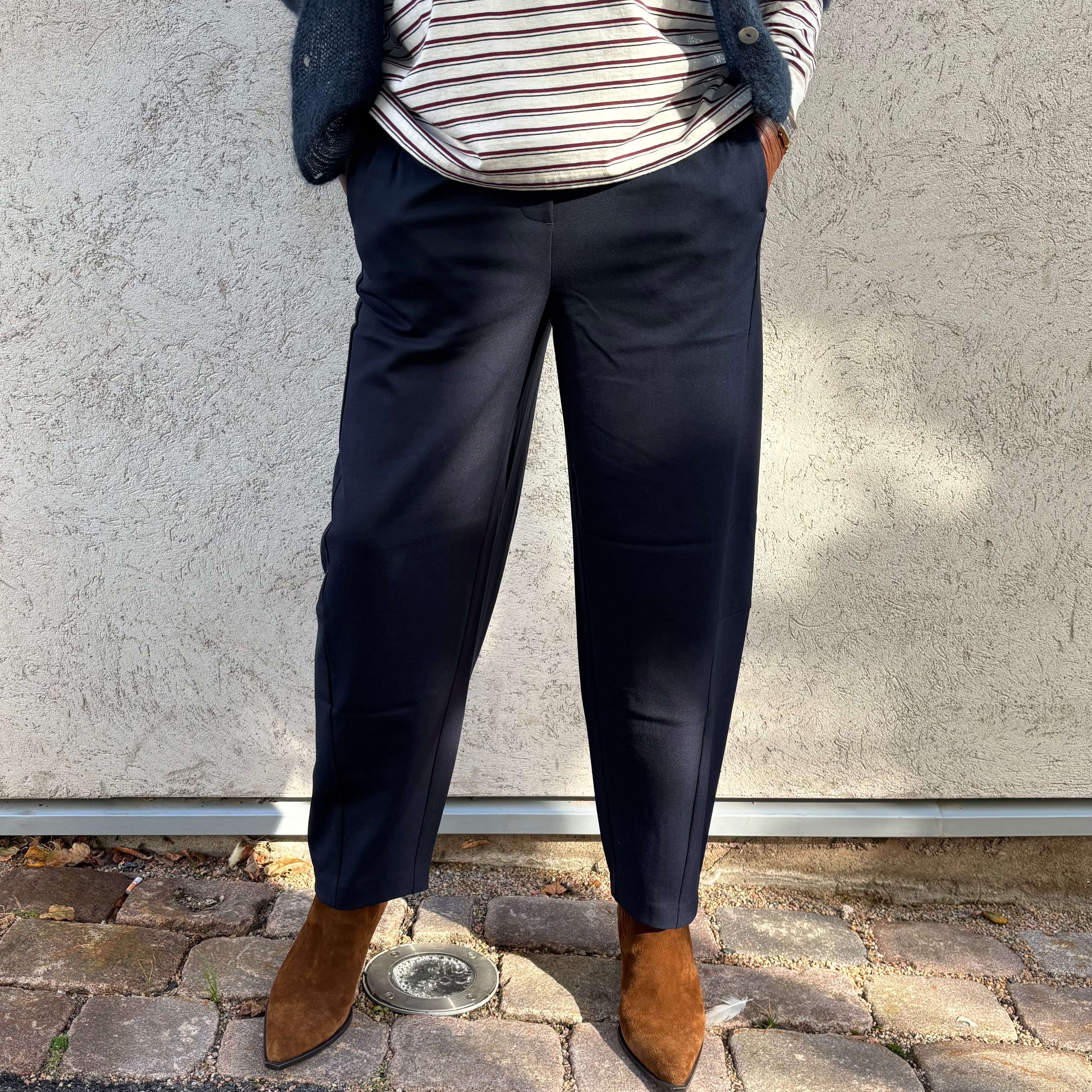Object - Lisa HW Ankel Barrel Pant Blue