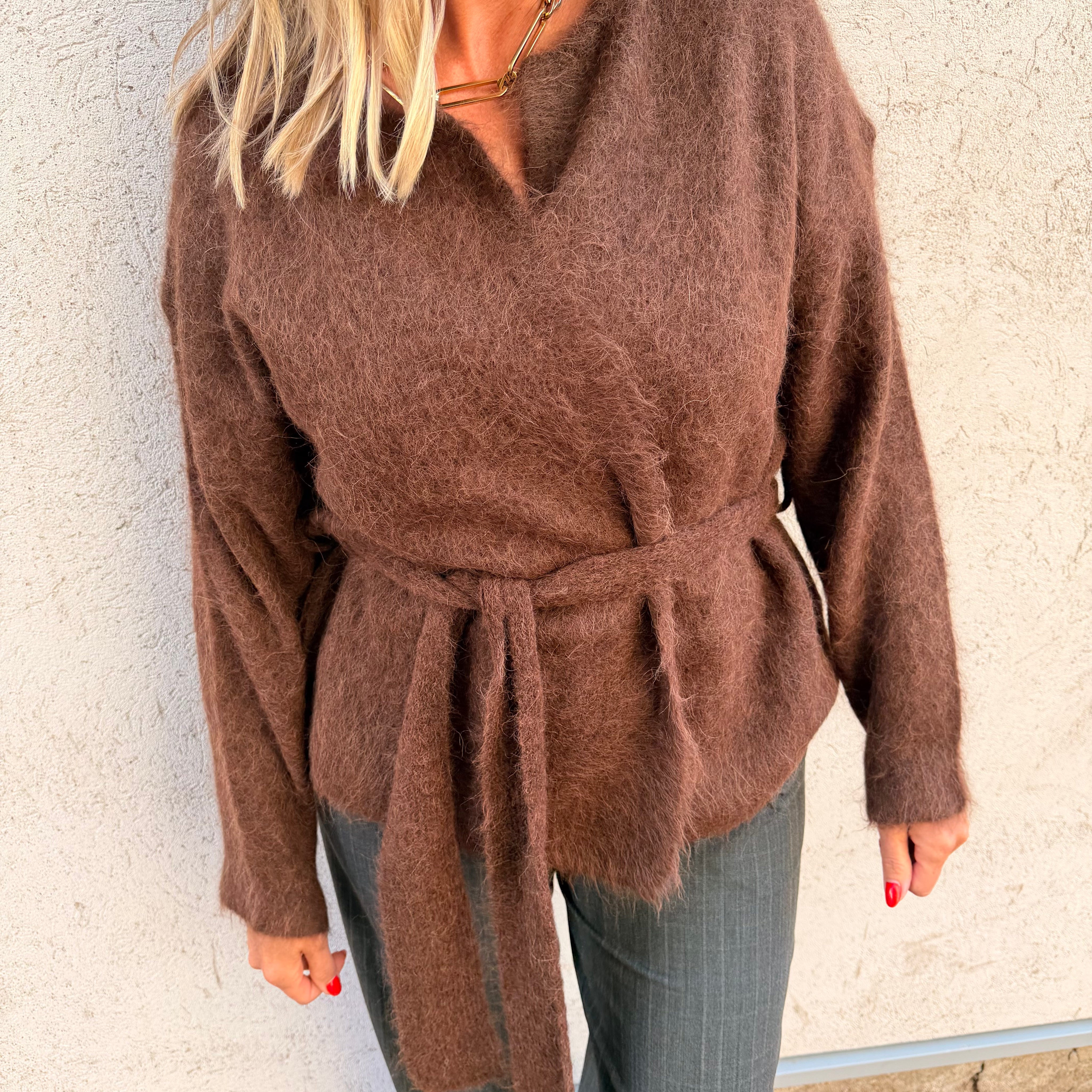 InWear - Pello Cardigan Chocolate Brown