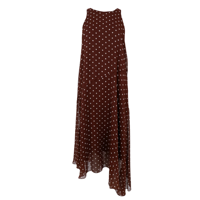 Black Colour - Vivian Dress Espresso