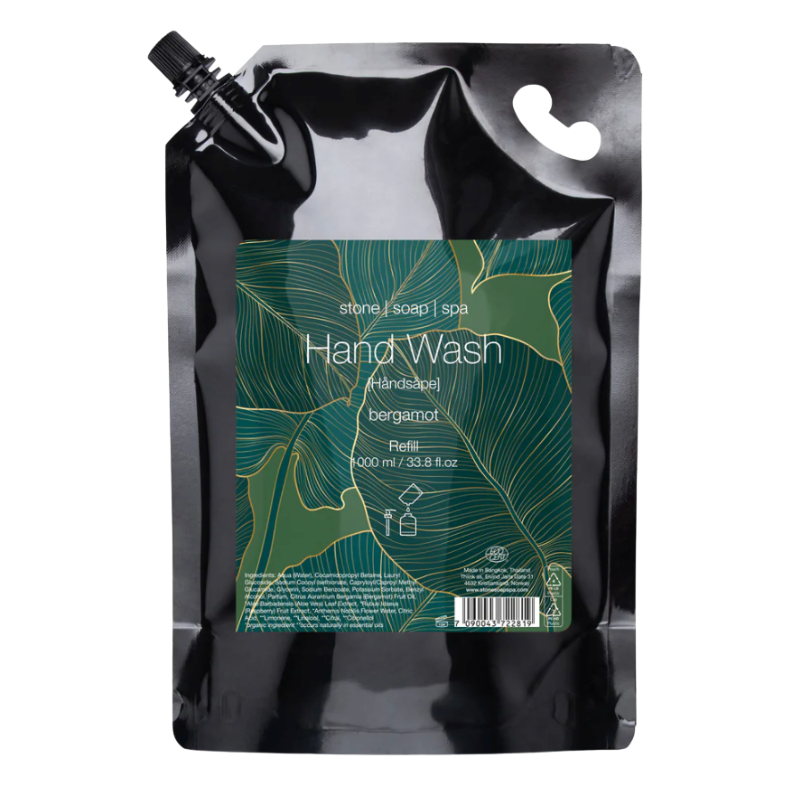 Stone Soap Spa - Refill Handtvål Bergamot