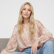 Minou Minou - First Blush Blouse, Pink