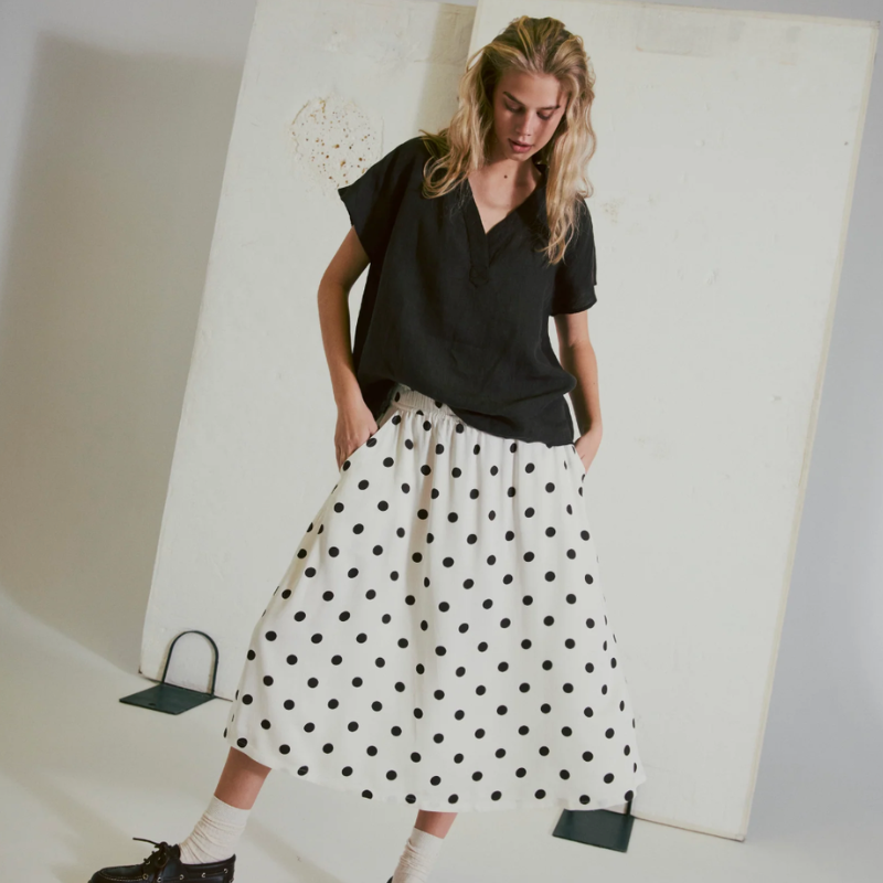 Humble - Kaila Skirt Off White Combi