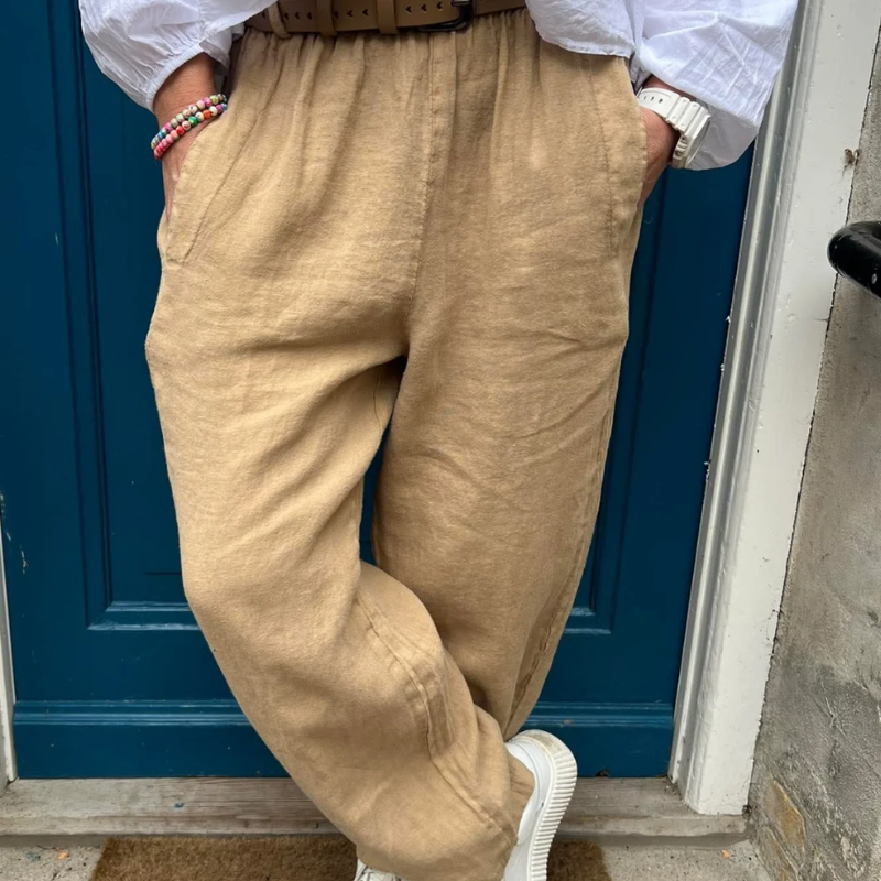 Not Sisters - Lotus Linnen Pants - Moonstone