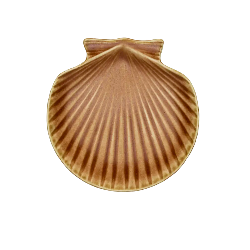 Madam Stoltz-Seashell tray - röd