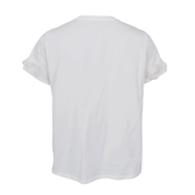 Black Colour - May Flowerpatch Tee Offwhite