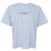 Black Colour-Love SS Tee, lightblue