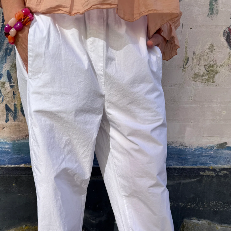 Not Sisters - Gina Pants, Optical White