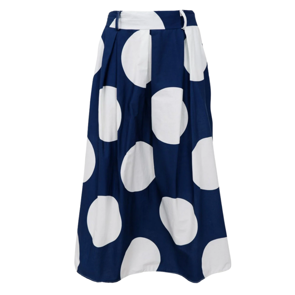 Black Colour-Cannes Skirt, blue