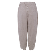 Black Colour-Cally Barrel Pant, créme