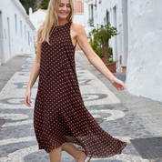 Black Colour - Vivian Dress Espresso