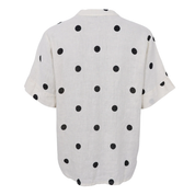 Black Colour - Melina SS Linen Shirt Dot