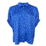 Black Colour - Mable Shirt Blouse Blue