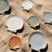 Madam Stoltz-Seashell tray - röd