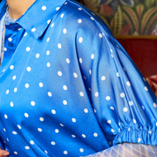Black Colour - Mable Shirt Blouse Blue